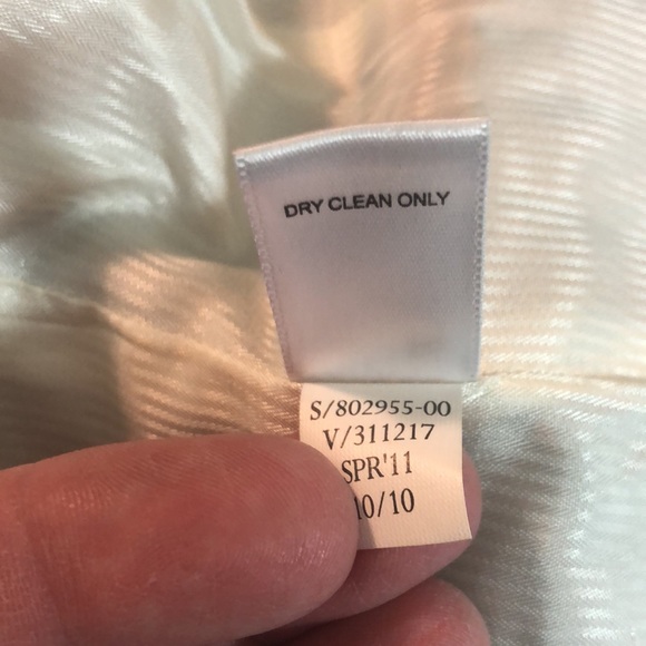 BANANA REPUBLIC  size 4 Stretch Wool Classic Gray Career Timeless Lined $188 EU - Picture 15 of 16